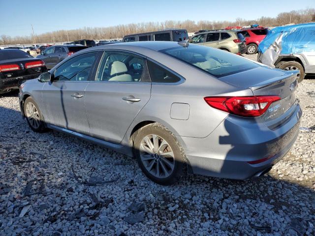 5NPE34AF0FH227787 - 2015 HYUNDAI SONATA SPORT SILVER photo 2