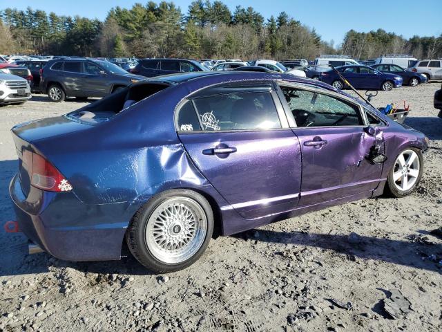 1HGFA15806L111880 - 2006 HONDA CIVIC EX PURPLE photo 3