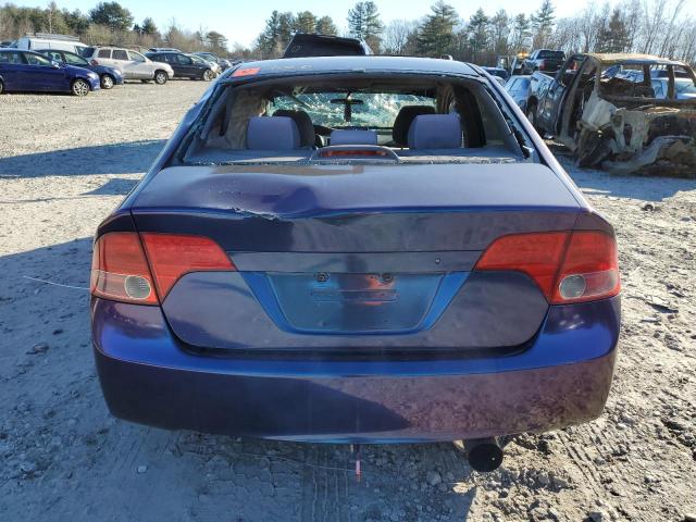 1HGFA15806L111880 - 2006 HONDA CIVIC EX PURPLE photo 6