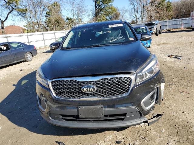 5XYPGDA35GG109634 - 2016 KIA SORENTO LX BLACK photo 5