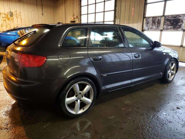 WAUKD78P27A224024 - 2007 AUDI A3 S-LINE 3.2 QUATTRO GRAY photo 3