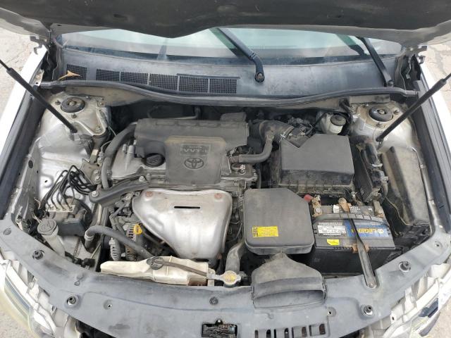 4T1BF1FK3CU135763 - 2012 TOYOTA CAMRY BASE ვერცხლისფერი ფოტო 11