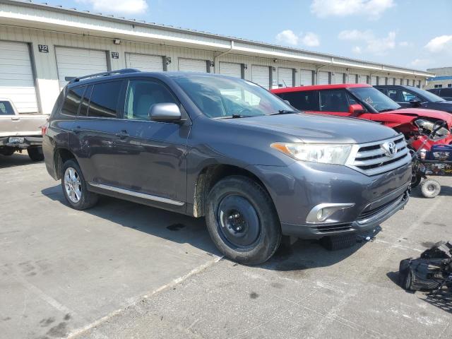 5TDZK3EH8BS024435 - 2011 TOYOTA HIGHLANDER BASE GRAY photo 4