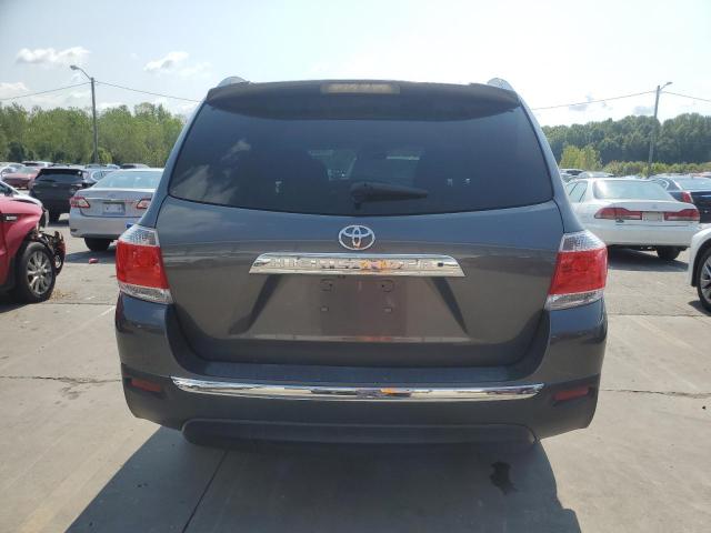 5TDZK3EH8BS024435 - 2011 TOYOTA HIGHLANDER BASE GRAY photo 6