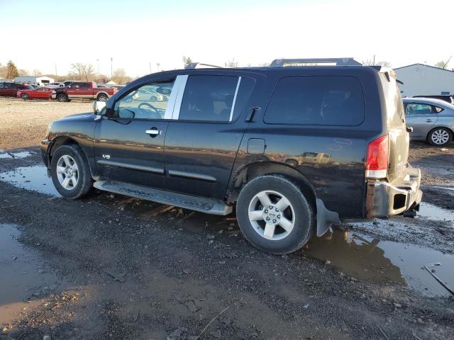 5N1AA08B75N724488 - 2005 NISSAN ARMADA SE BLACK photo 2