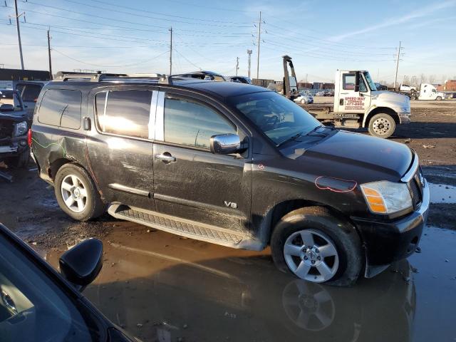 5N1AA08B75N724488 - 2005 NISSAN ARMADA SE BLACK photo 4