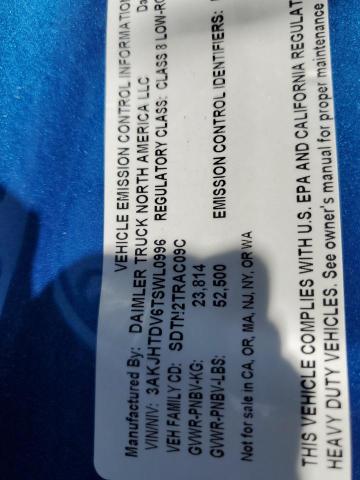 3AKJHTDV6TSWL0996 - 2026 FREIGHTLINER CASCADIA 1 BLUE photo 10