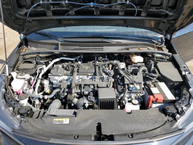 JTDBCMFE8S3075542 - 2025 TOYOTA COROLLA LE BLACK photo 11