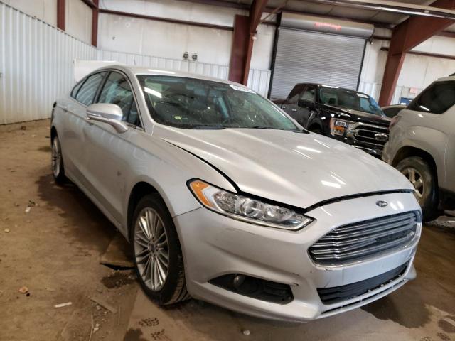 3FA6P0H93ER279532 - 2014 FORD FUSION SE SILVER photo 4