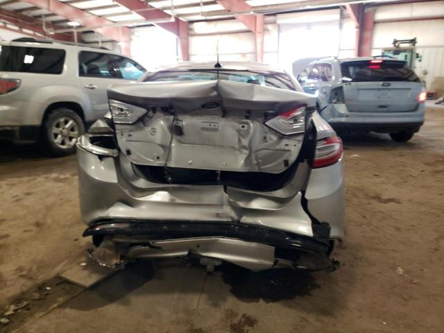 3FA6P0H93ER279532 - 2014 FORD FUSION SE SILVER photo 6