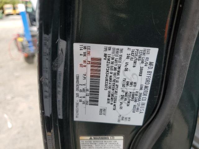 1FMZU73K54UB33073 - 2004 FORD EXPLORER XLT GREEN photo 13