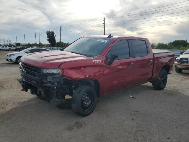 1GCPYFED7MZ167723 - 2021 CHEVROLET SILVERADO K1500 LT TRAIL BOSS BURGUNDY photo 1