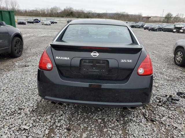 1N4BA41E28C839624 - 2008 NISSAN MAXIMA SE BLACK photo 6