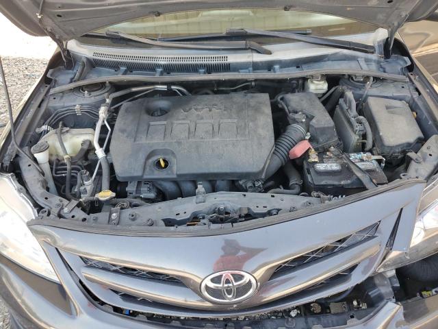 2T1BU4EE9BC688856 - 2011 TOYOTA COROLLA BASE CHARCOAL photo 11