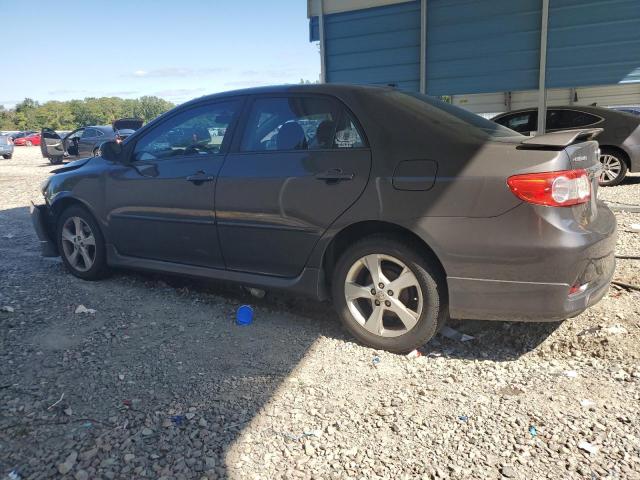 2T1BU4EE9BC688856 - 2011 TOYOTA COROLLA BASE CHARCOAL photo 2