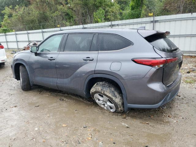 5TDCZRBH4MS146611 - 2021 TOYOTA HIGHLANDER L رمادي صورة 2