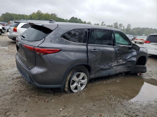 5TDCZRBH4MS146611 - 2021 TOYOTA HIGHLANDER L رمادي صورة 3