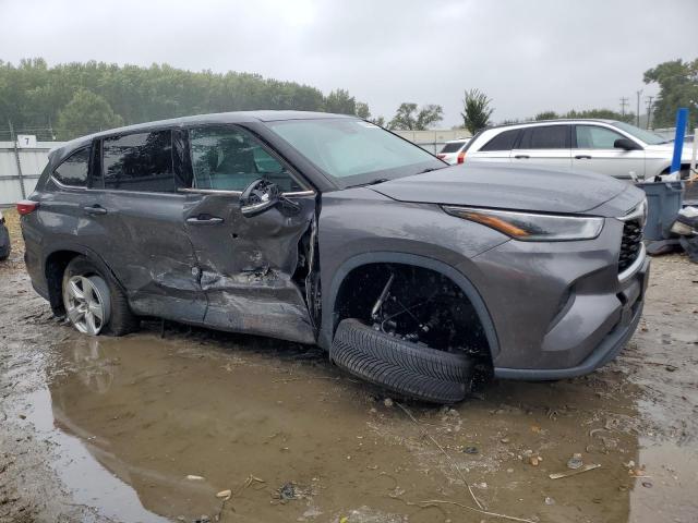 5TDCZRBH4MS146611 - 2021 TOYOTA HIGHLANDER L رمادي صورة 4