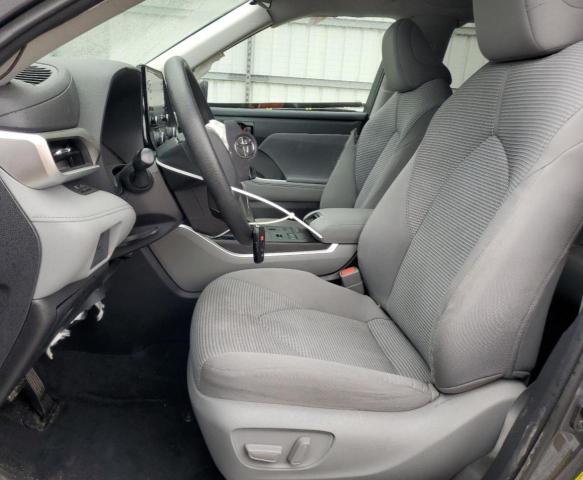 5TDCZRBH4MS146611 - 2021 TOYOTA HIGHLANDER L رمادي صورة 7