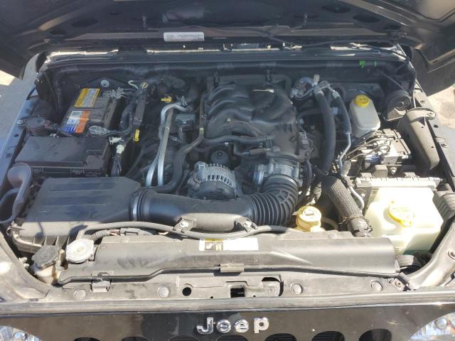 1C4BJWDG8GL101389 - 2016 JEEP WRANGLER U SPORT შავი ფოტო 12