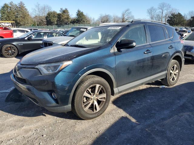 JTMWFREV9JJ187087 - 2018 TOYOTA RAV4 ADVENTURE BLUE photo 1