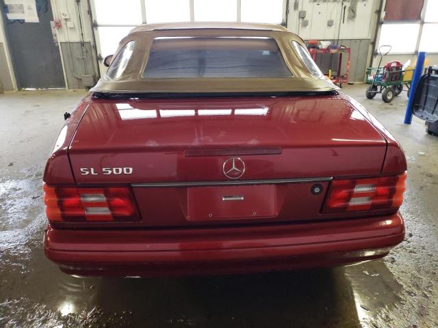 WDBFA68FXXF175980 - 1999 MERCEDES-BENZ SL 500 RED photo 6