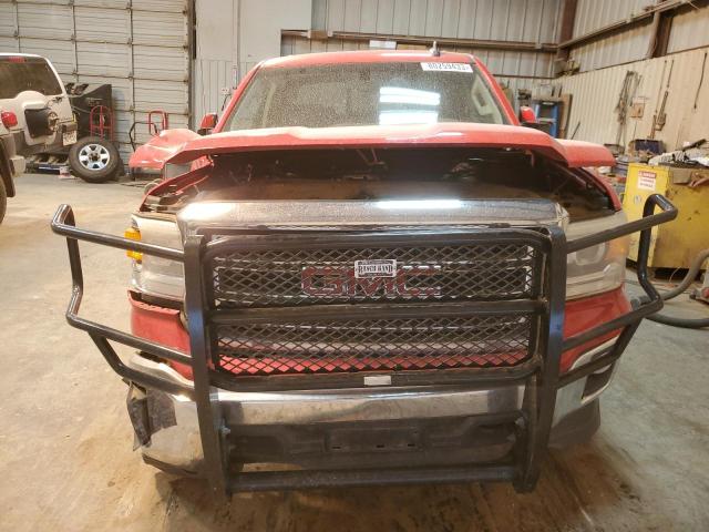 3GTU2UEC4FG433296 - 2015 GMC SIERRA K1500 SLE RED photo 5