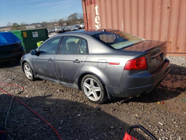 19UUA66205A052726 - 2005 ACURA TL GRAY photo 2