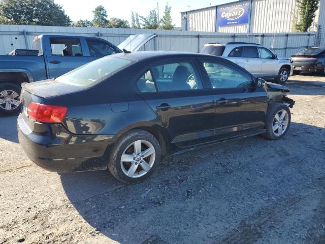 3VWLL7AJ8CM427767 - 2012 VOLKSWAGEN JETTA TDI BLACK photo 3