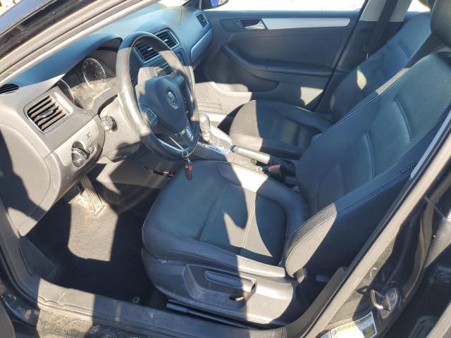 3VWLL7AJ8CM427767 - 2012 VOLKSWAGEN JETTA TDI BLACK photo 7