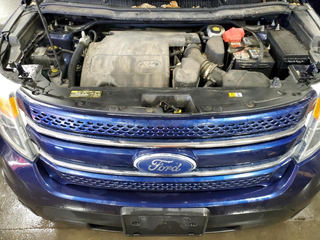 1FMHK8F80BGA07190 - 2011 FORD EXPLORER LIMITED BLUE photo 12