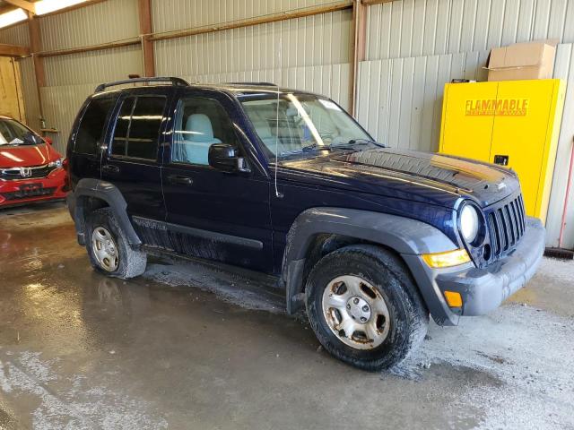 1J4GL48K27W522794 - 2007 JEEP LIBERTY SPORT 蓝色 照片 4