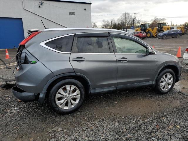 JHLRM4H70CC006357 - 2012 HONDA CR-V EXL GRAY photo 3