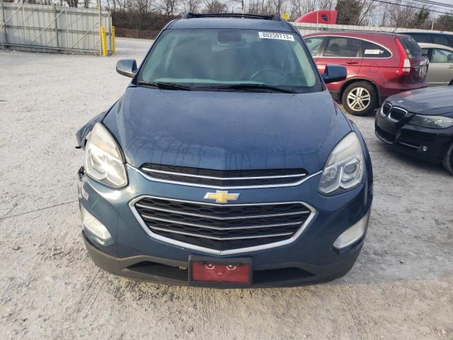 2GNALCEK8G6290357 - 2016 CHEVROLET EQUINOX LT BLUE photo 5