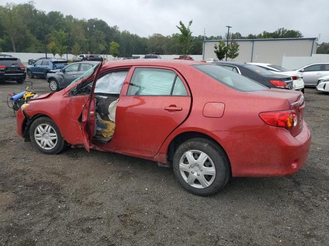 JTDBL40E59J020254 - 2009 TOYOTA COROLLA BASE RED photo 2