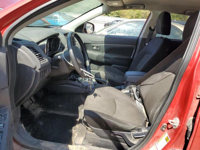 JA4AR3AU8GZ031610 - 2016 MITSUBISHI OUTLANDER ES BURGUNDY photo 7