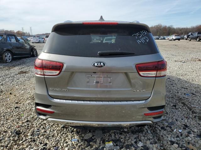 5XYPK4A59GG086701 - 2016 KIA SORENTO SX GRAY photo 6