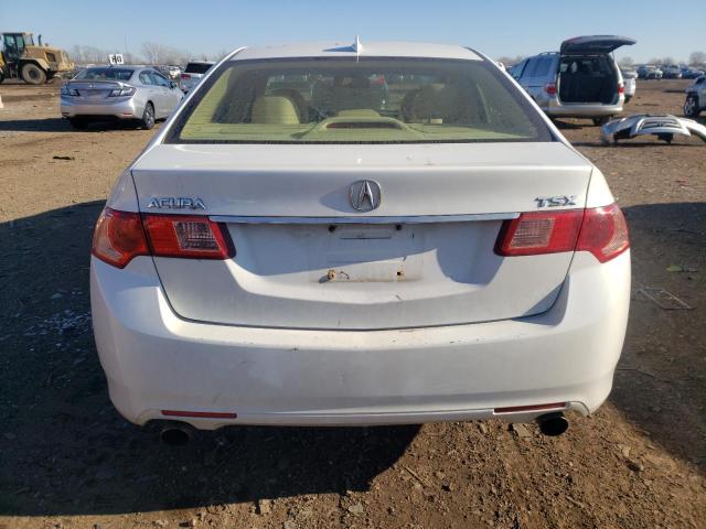 JH4CU2F42CC027225 - 2012 ACURA TSX WHITE photo 6