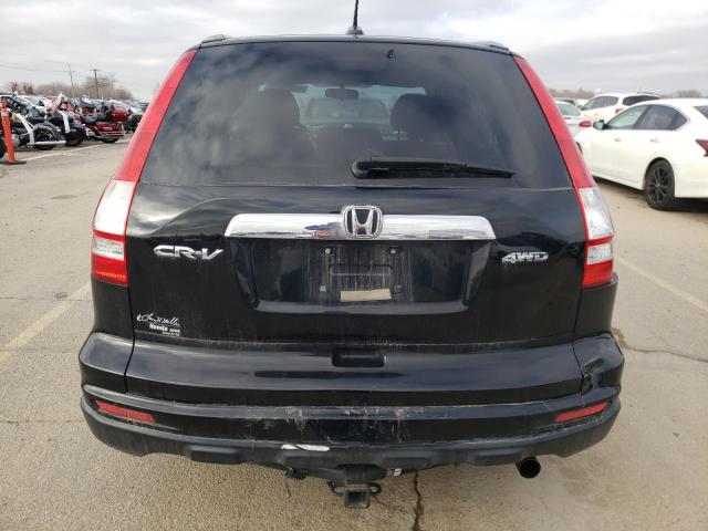 JHLRE4H73BC020488 - 2011 HONDA CR-V EXL BLACK photo 6