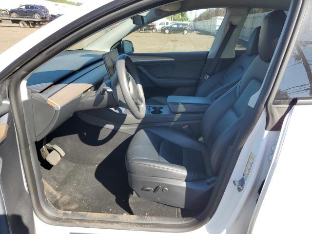 7SAYGDEE6PA101405 - 2023 TESLA MODEL Y თეთრი ფოტო 7