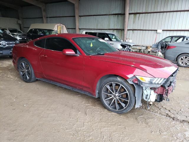 1FA6P8TH0H5276981 - 2017 FORD MUSTANG RED photo 4