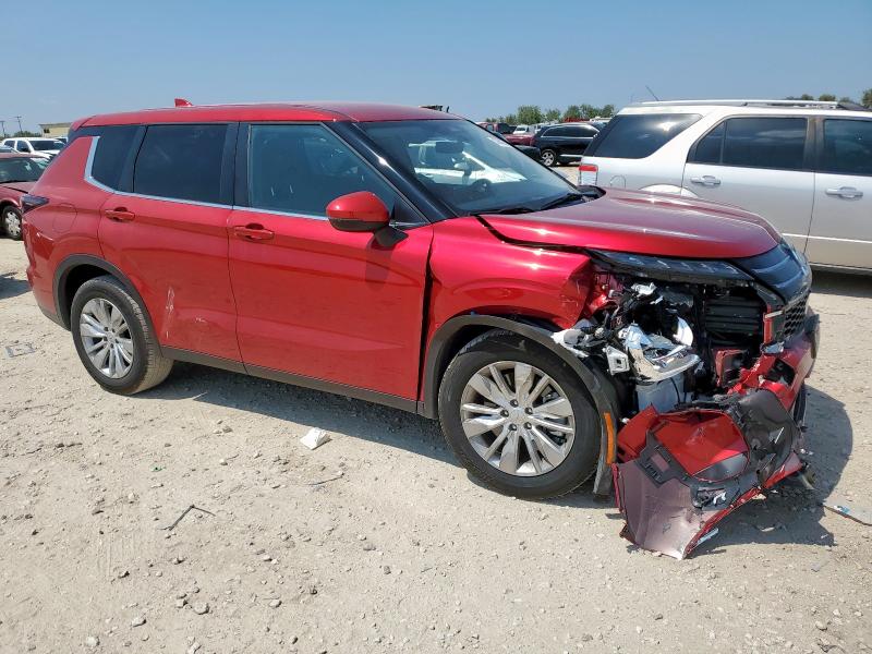 JA4J3UA81SZ022816 - 2025 MITSUBISHI OUTLANDER ES RED photo 4