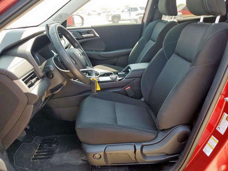 JA4J3UA81SZ022816 - 2025 MITSUBISHI OUTLANDER ES RED photo 7