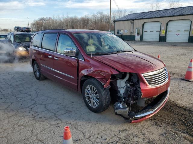 2C4RC1CG3DR588517 - 2013 CHRYSLER TOWN & COU TOURING L RED photo 4