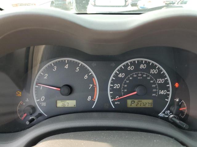 1NXBU40EX9Z119918 - 2009 TOYOTA COROLLA BASE Gümüş foto 9