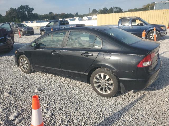 2HGFA16849H508380 - 2009 HONDA CIVIC EX BLACK photo 2