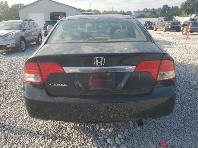 2HGFA16849H508380 - 2009 HONDA CIVIC EX BLACK photo 6