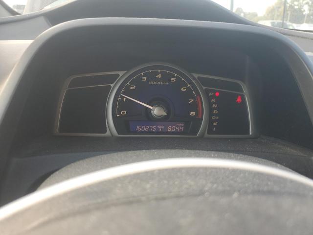 2HGFA16849H508380 - 2009 HONDA CIVIC EX BLACK photo 9