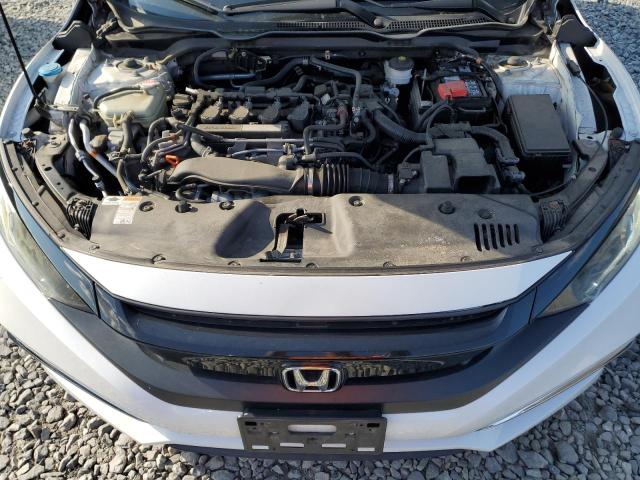19XFC1F39KE207215 - 2019 HONDA CIVIC EX WHITE photo 11