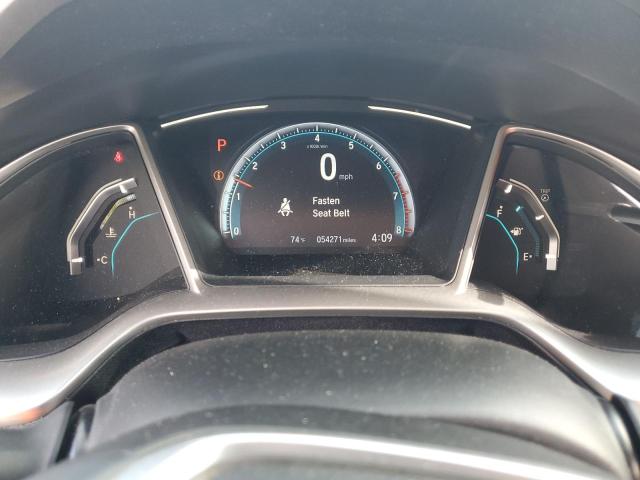 19XFC1F39KE207215 - 2019 HONDA CIVIC EX WHITE photo 9